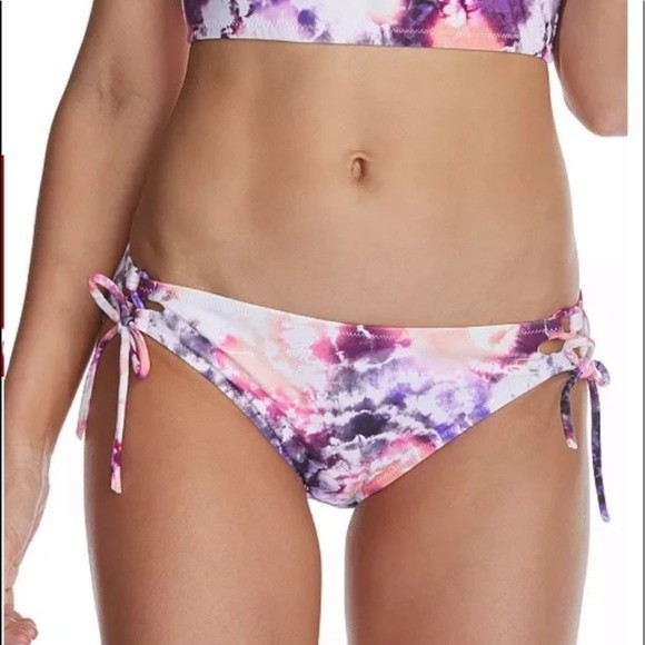 Raisins Pink & Purple Tie Dye Bikini Set New - Picture 4 of 9